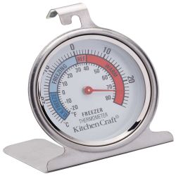 Kitchen Craft Stainless Steel Fridge Thermometer