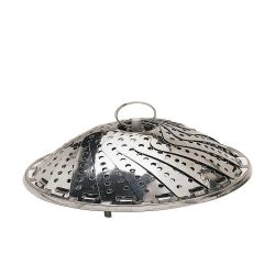 Kitchen Craft Stainless Steel 23cm Collapsible Steaming Basket