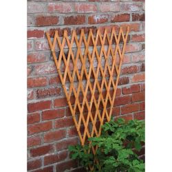 The Good Life Timber Fan Trellis 2.4 x 1.2m