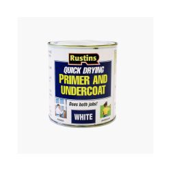 Rustins Quick Dry Primer Undercoat White 1Lt
