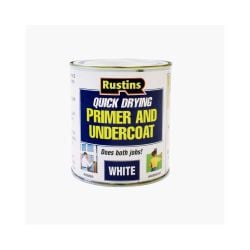 Rustins Quick Dry Primer Undercoat White 250ml