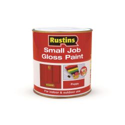 Rustins Small Job Paint Poppy 250ml
