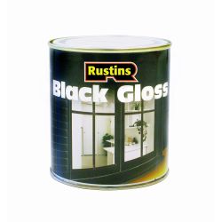 Rustins Black Gloss Q/D 250Ml