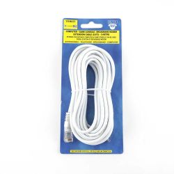 Silver 5 Metre CAT5 Extension Cable (TRB825)