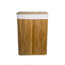 Bamboo Small Laundry Hamper 