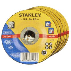 Stanley  115Mm Metal Cutting Bonded Disc