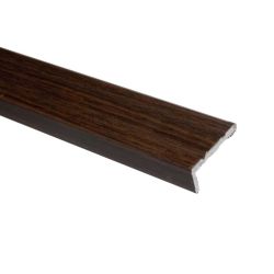 Trojan 25x8mm Self Adhesive Angle Edge 0.9m Walnut
