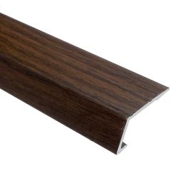 Trojan 8mm Self Adhesive Reducer 1.8m Walnut
