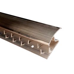 Trojan Laminate to Carpet Z Profile 0.9m Bright Silver