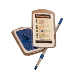 Trojan Magi Mop & Telescopic Handle (Clam Pack)