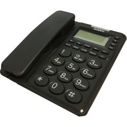 Uniden Ce6409 Black Big Button Corded Phone (Tw6409B)
