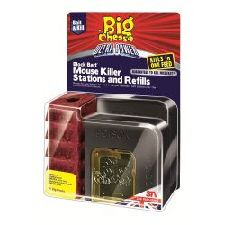 Ultra Power Block Bait Mouse Killer Stations and Refills