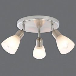 Sofia 3 light Spotlight Plate Satin Nickel