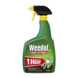 Weedol Fast Acting 1 Hour Weedkiller 1L